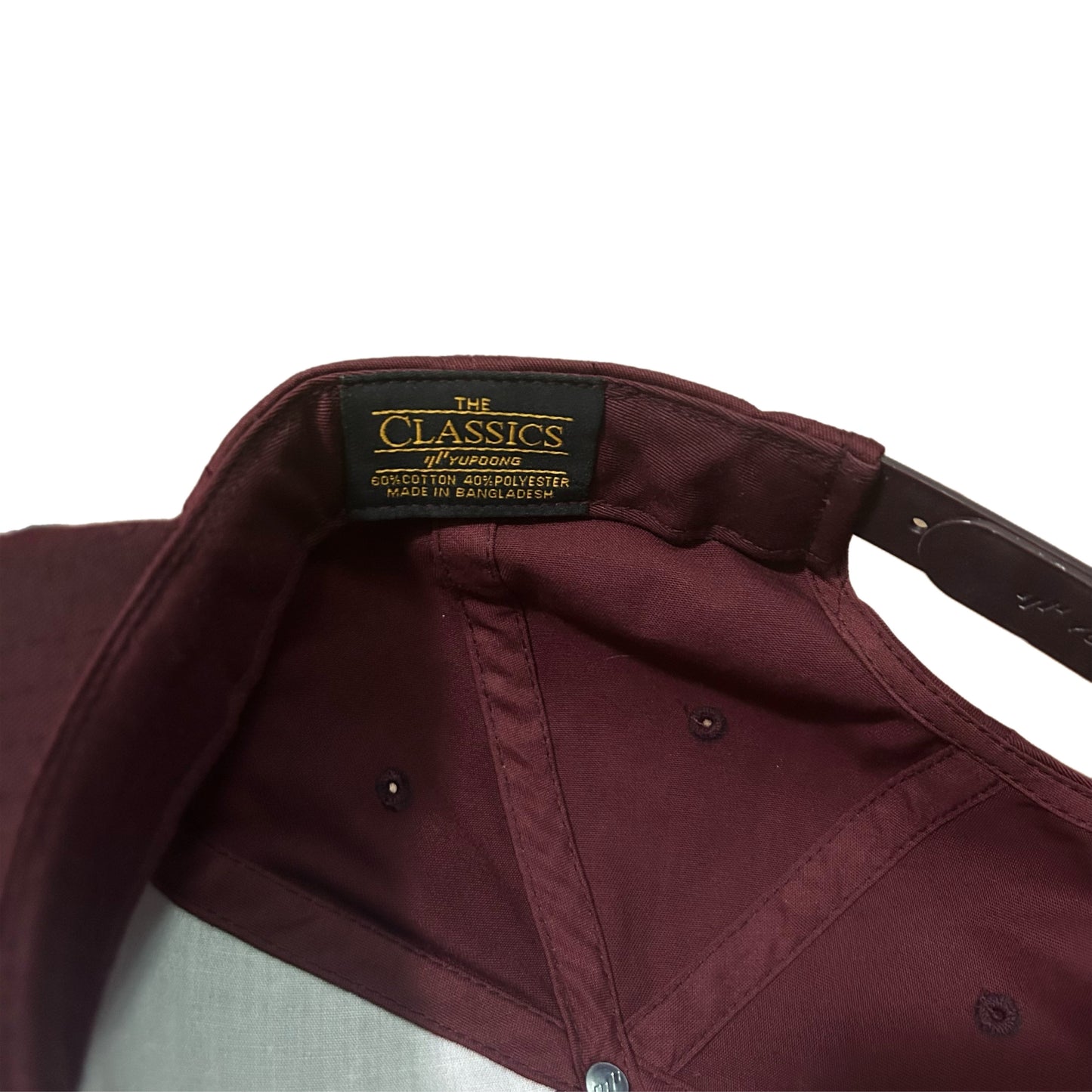 (OS) CA Flyer 5-Panel Maroon Snapback Hat