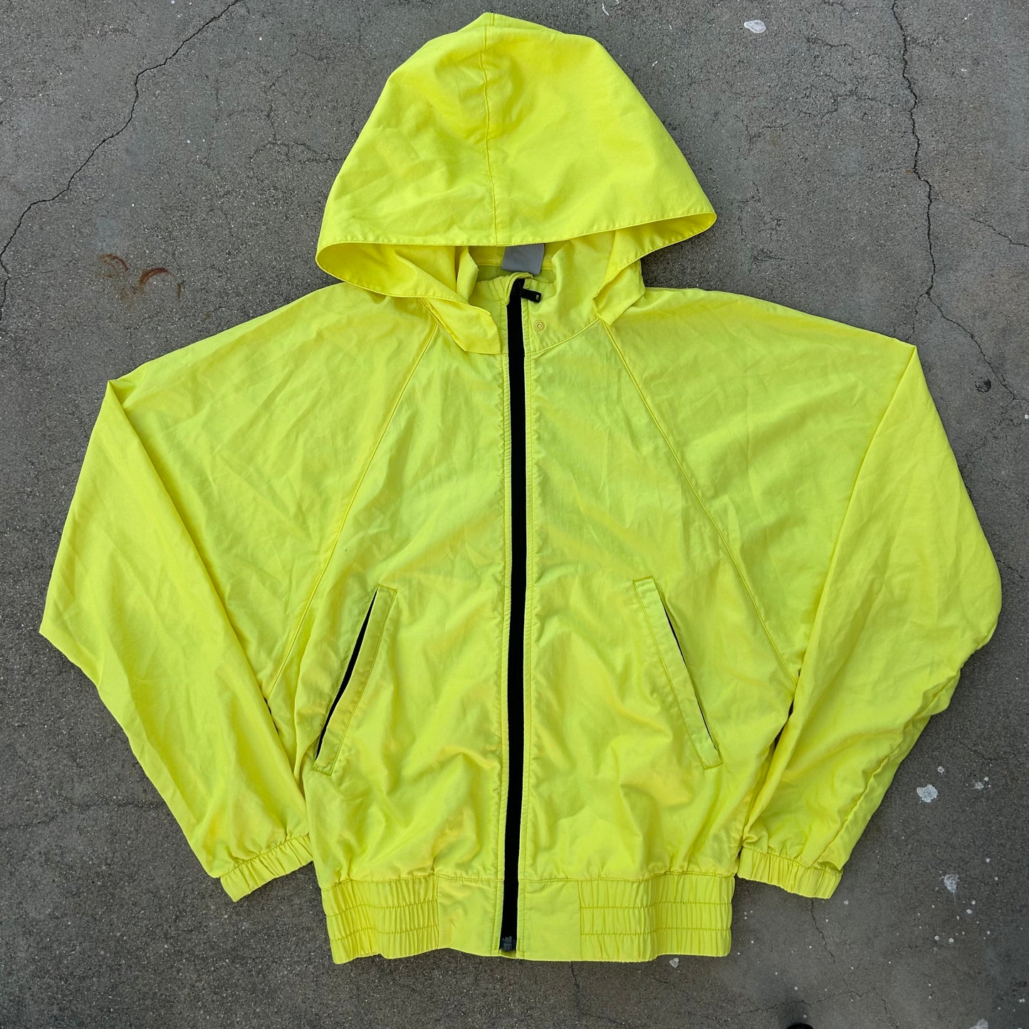 (S) Y2K Yellow Nike Windbreaker Jacket