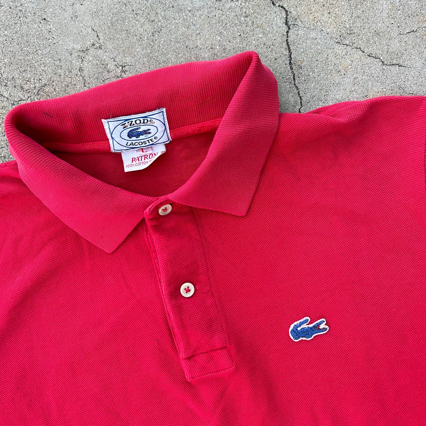 (L) Vintage IZOD Lacoste Polo Shirt