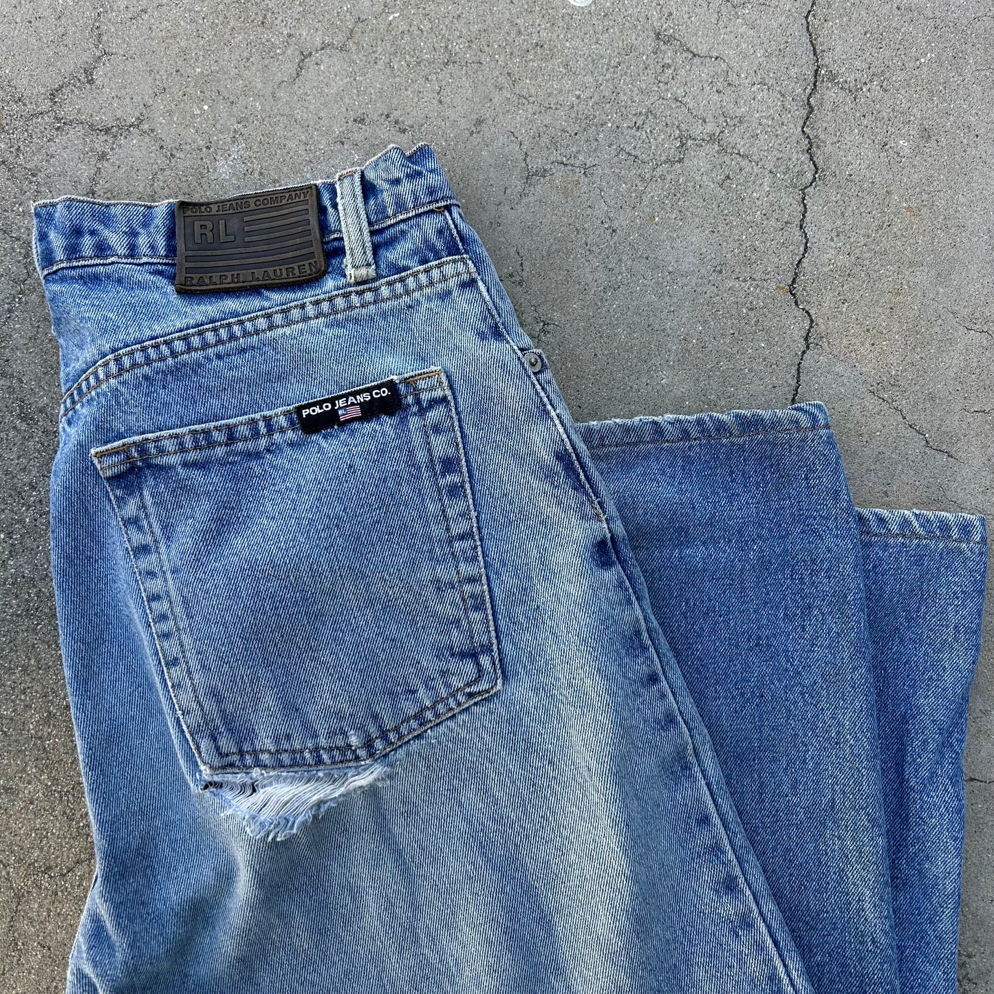 (32) Vintage Ralph Lauren Polo Jeans
