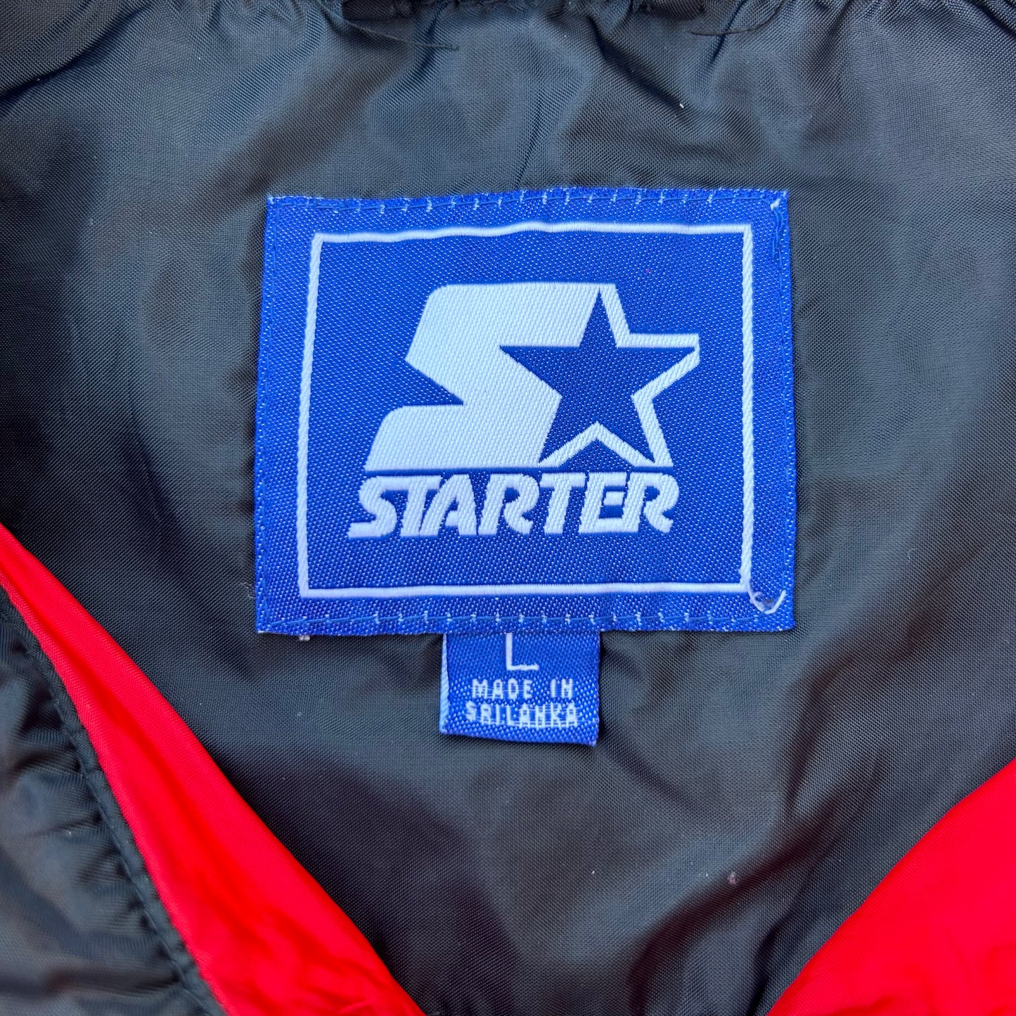 (L) Vintage Starters Nebraska Huskies Jacket
