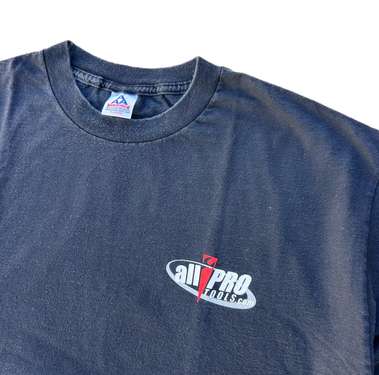 (XL) Vintage All Pro Tools Construction Girl Shirt