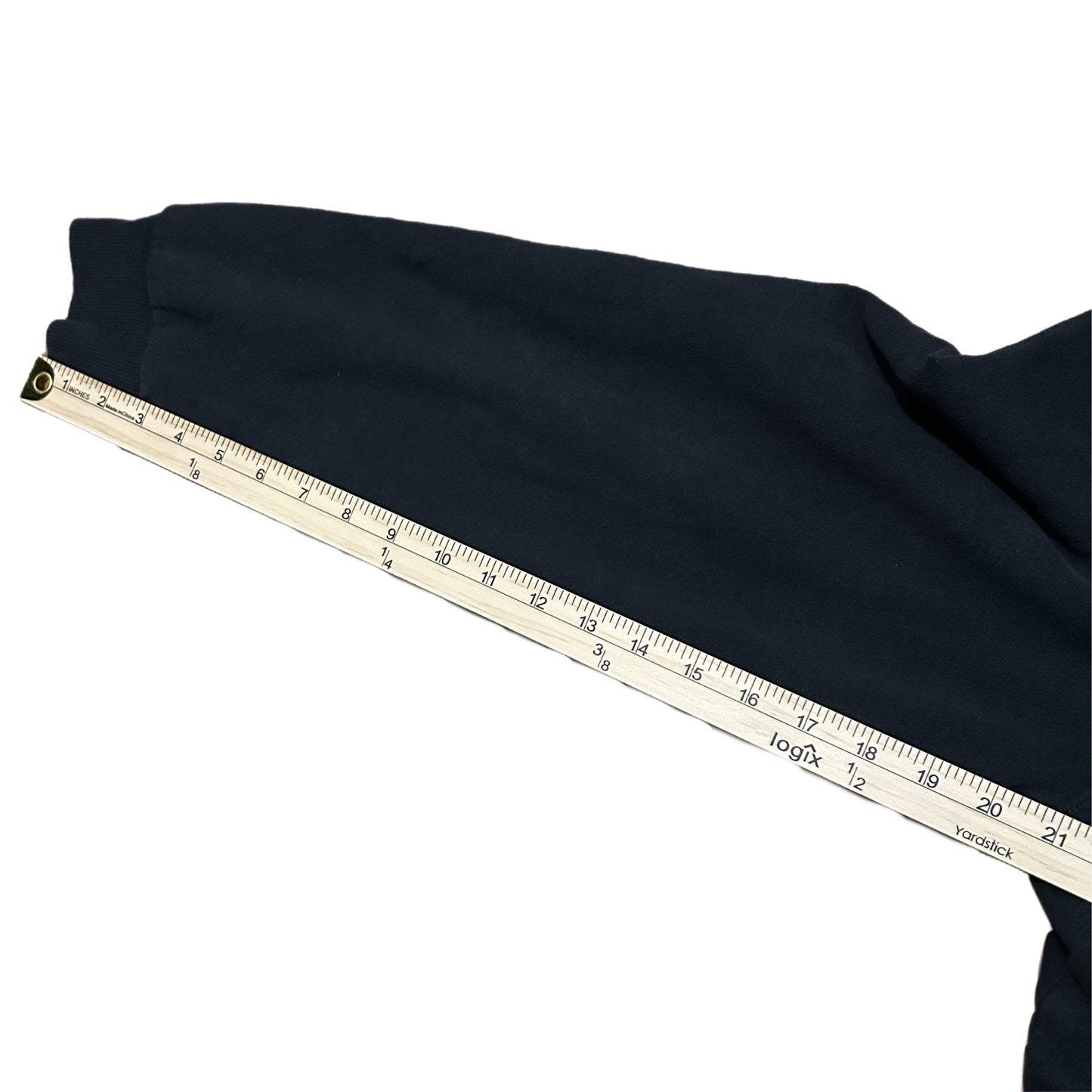 (M) Quicksilver Logo Black Zip-Up Jacket