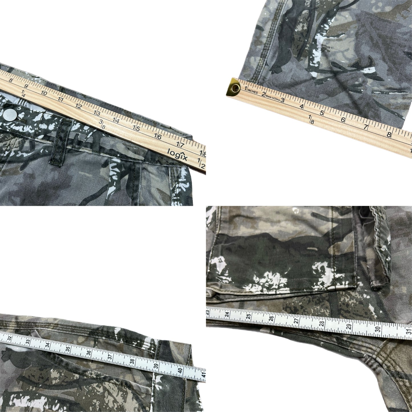 (34) MNML Realtree Camo Cargo Pants