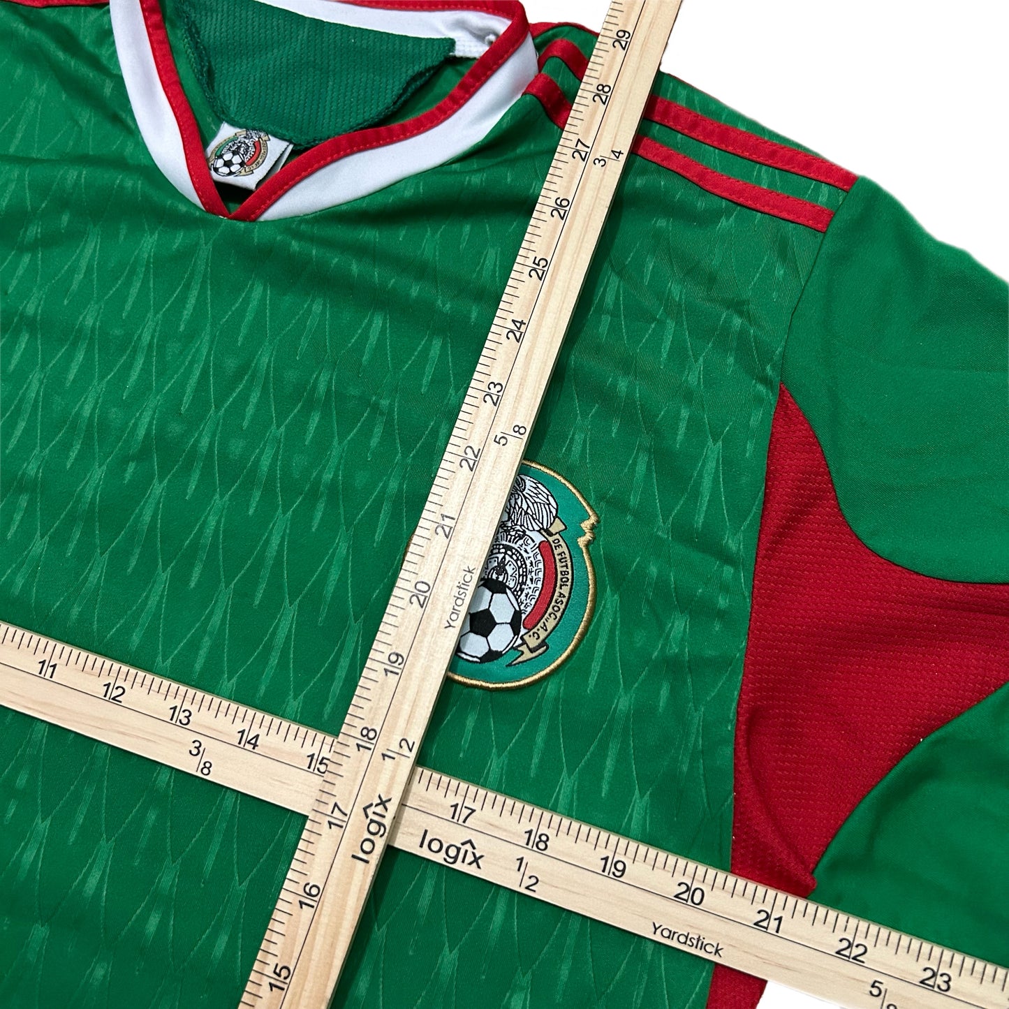 (L) Vintage Mexico #9 Soccer Jersey