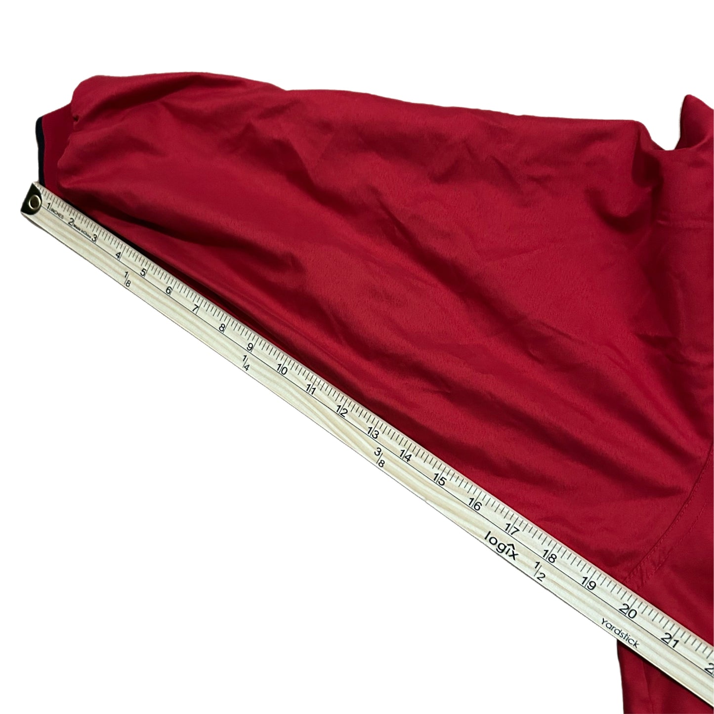 (M) Vintage Miami University Red Windbreaker Pullover