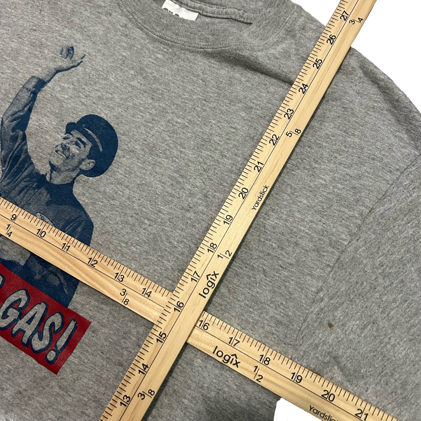 (M) Vintage I Have Gas Funny Grey T-Shirt