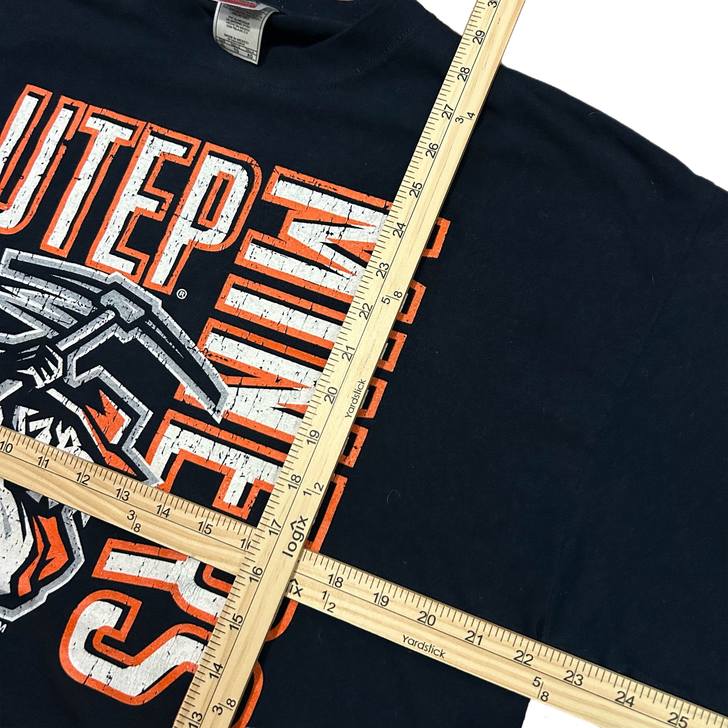 (XL) Vintage University of Texas Utep Miners Navy T-Shirt