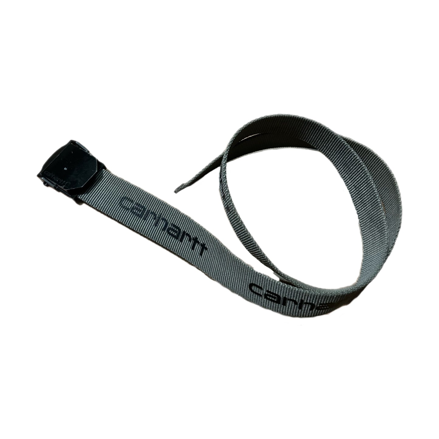 (34) Carharrt Grey Utility Buckle Belt