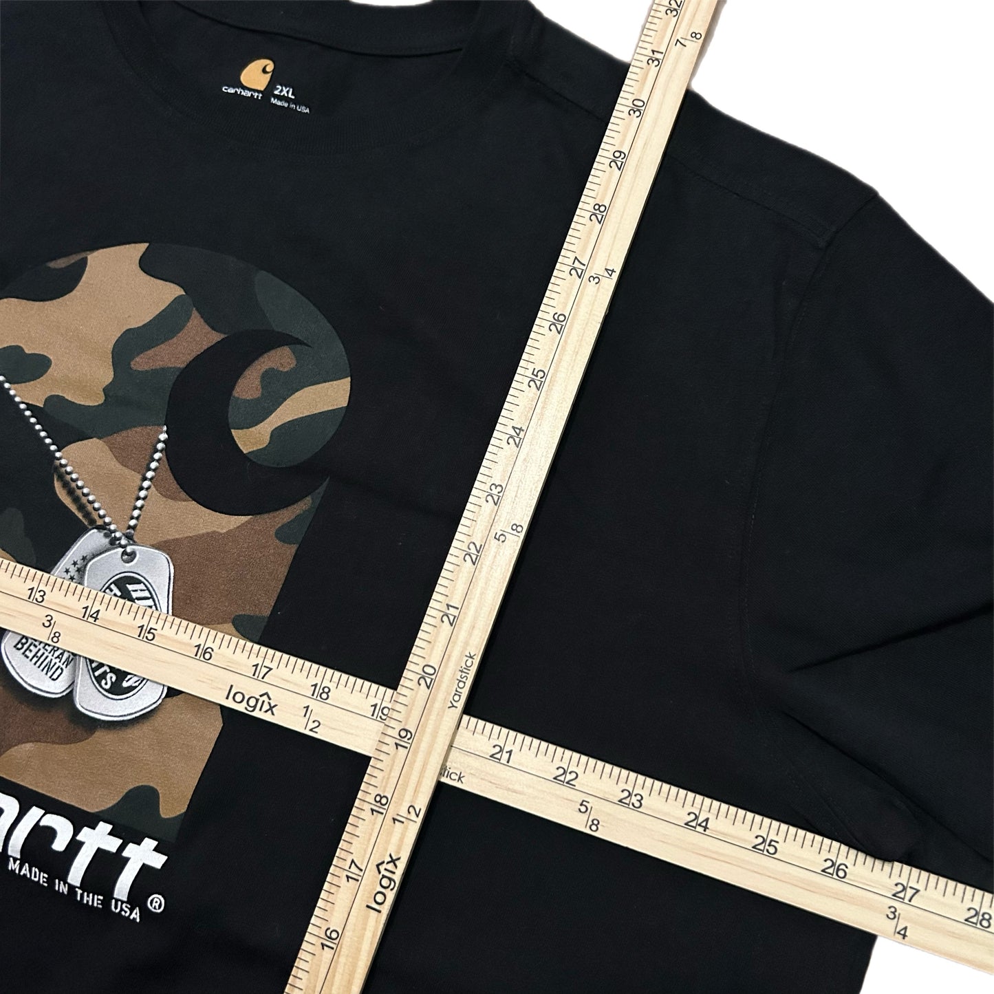 (XXL) Carharrt Big Logo Camo T-Shirt
