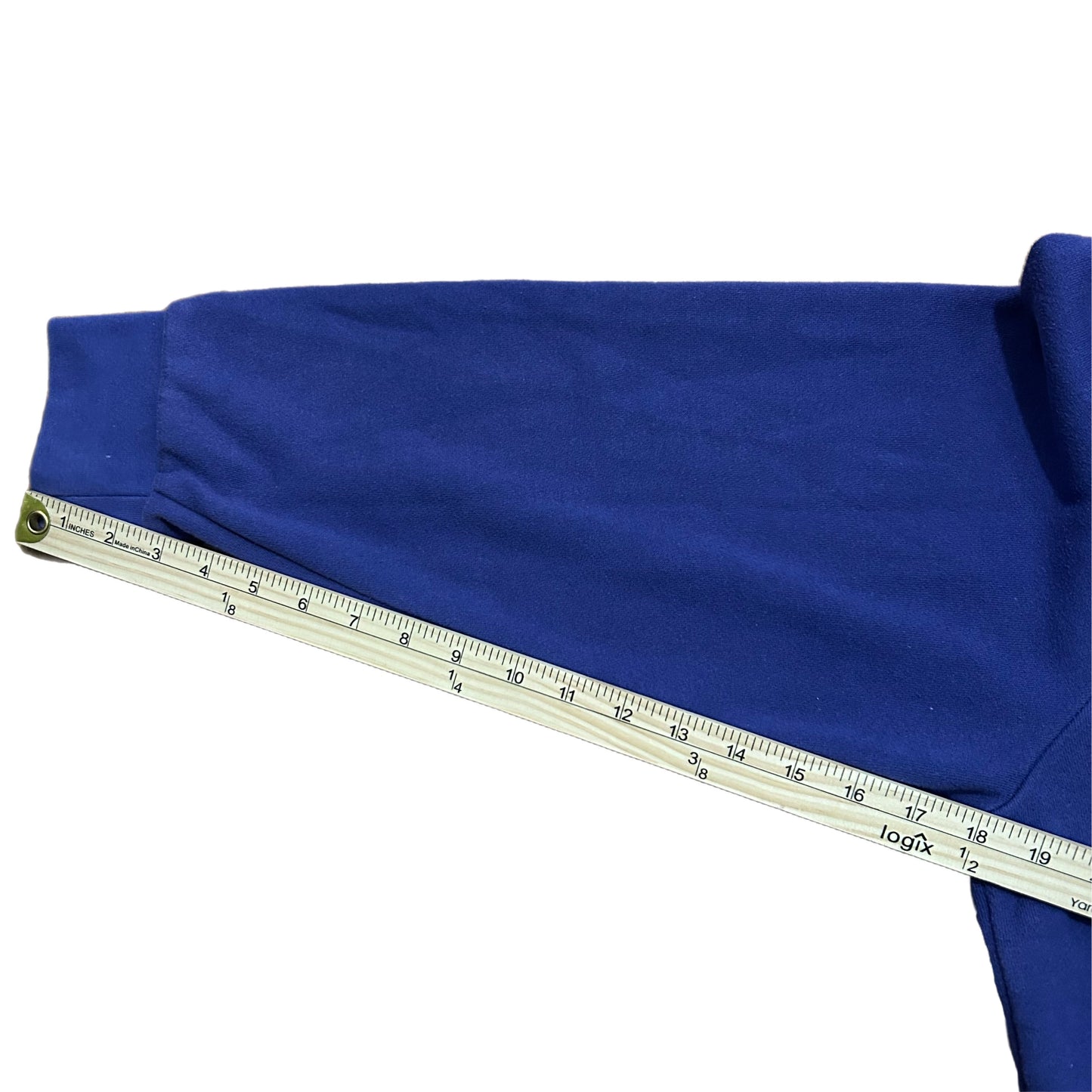 (L) Vintage Lionsdale London Purple Zip-Up Hoodie