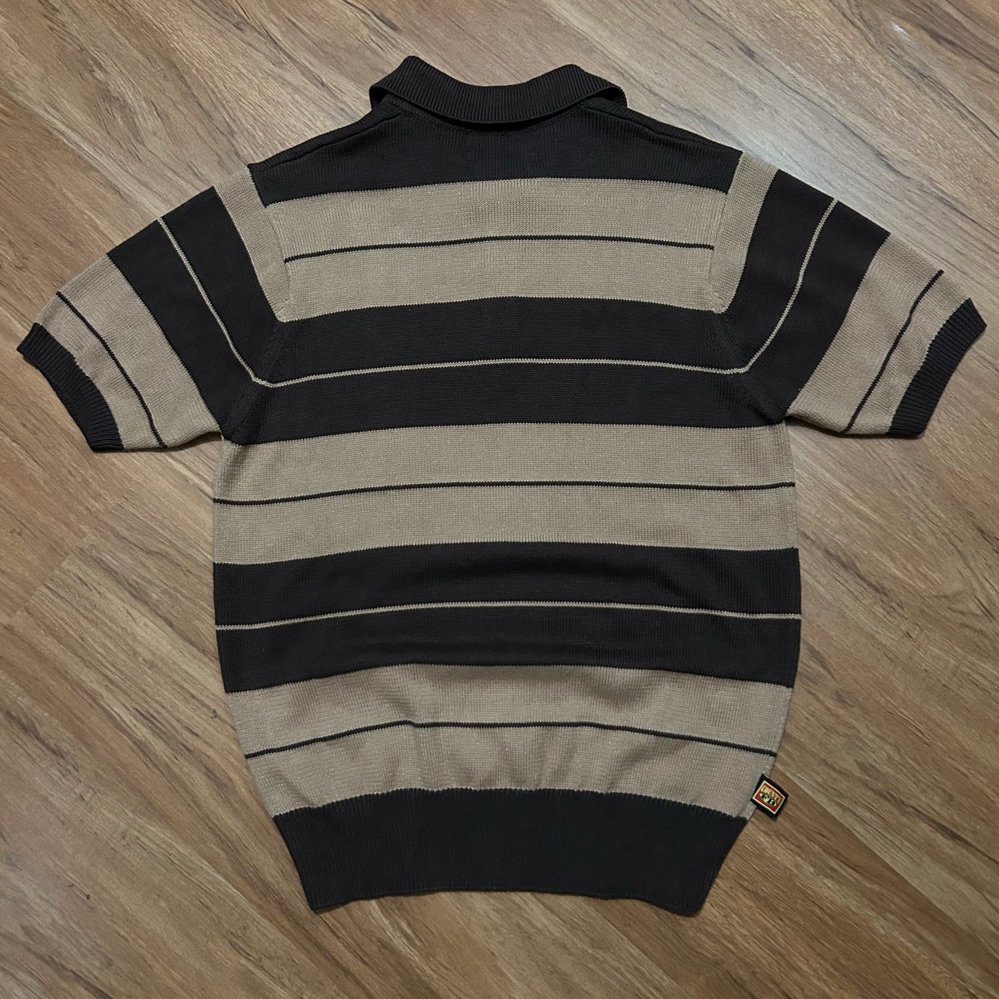 (S) Vintage FB County Charlie Brown Knit Polo Shirt