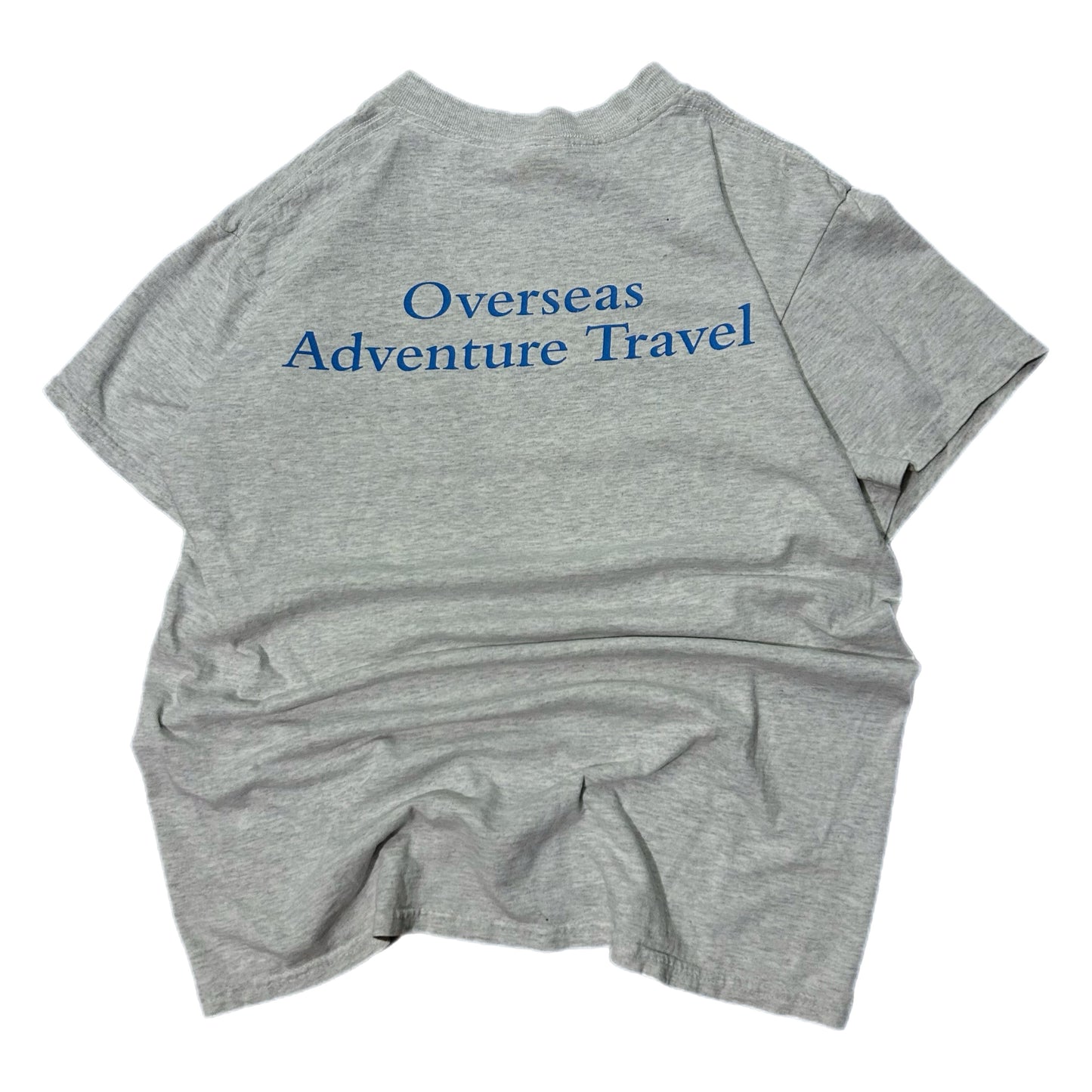 (M) Vintage Overseas Adventure Travel Shirt