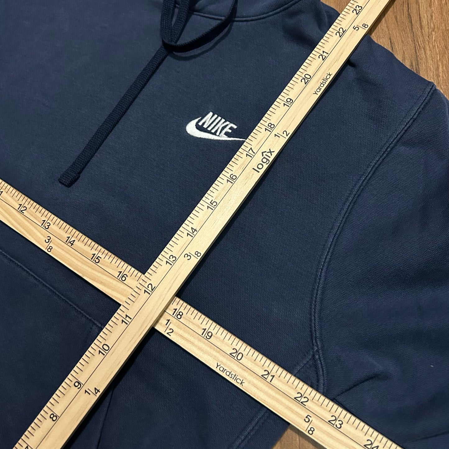 (S) Modern Nike Sportswear Navy Blue Pullover Hoodie