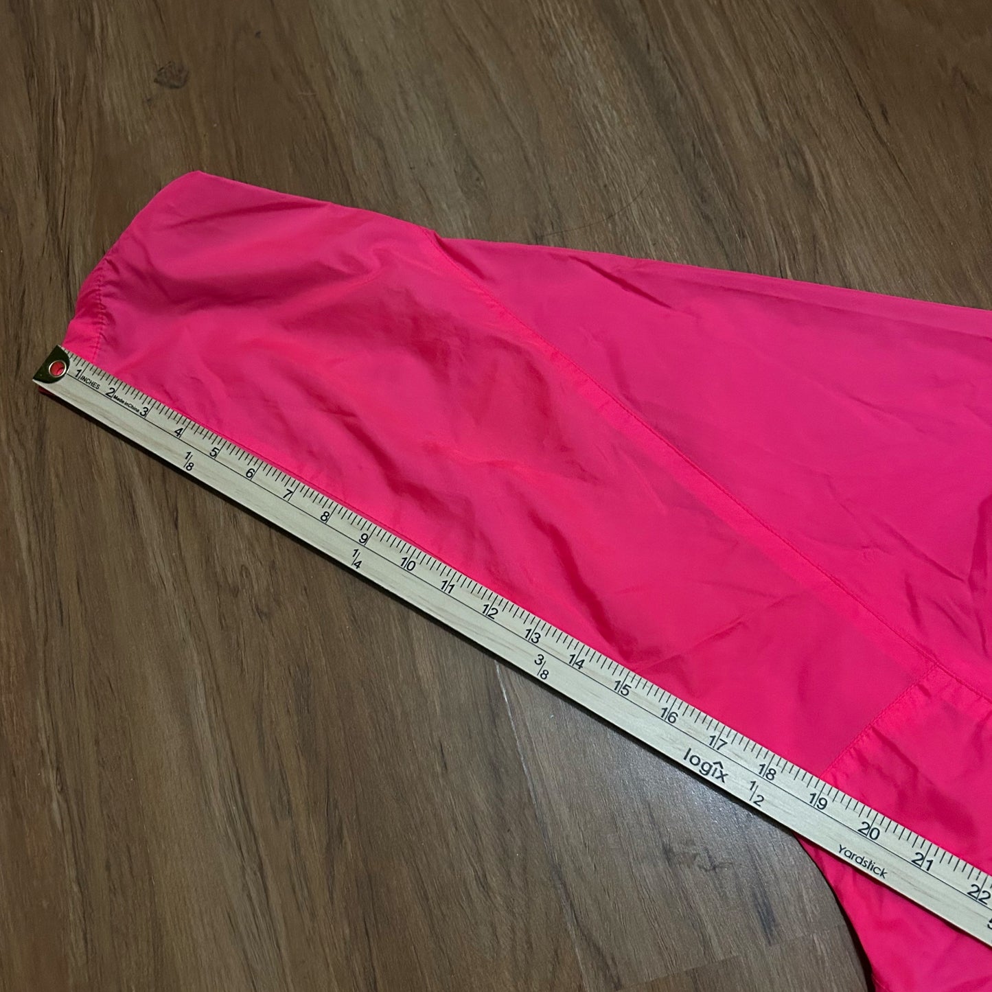 (L) Vintage 90s Nike South Beach Pullover Pink Windbreaker
