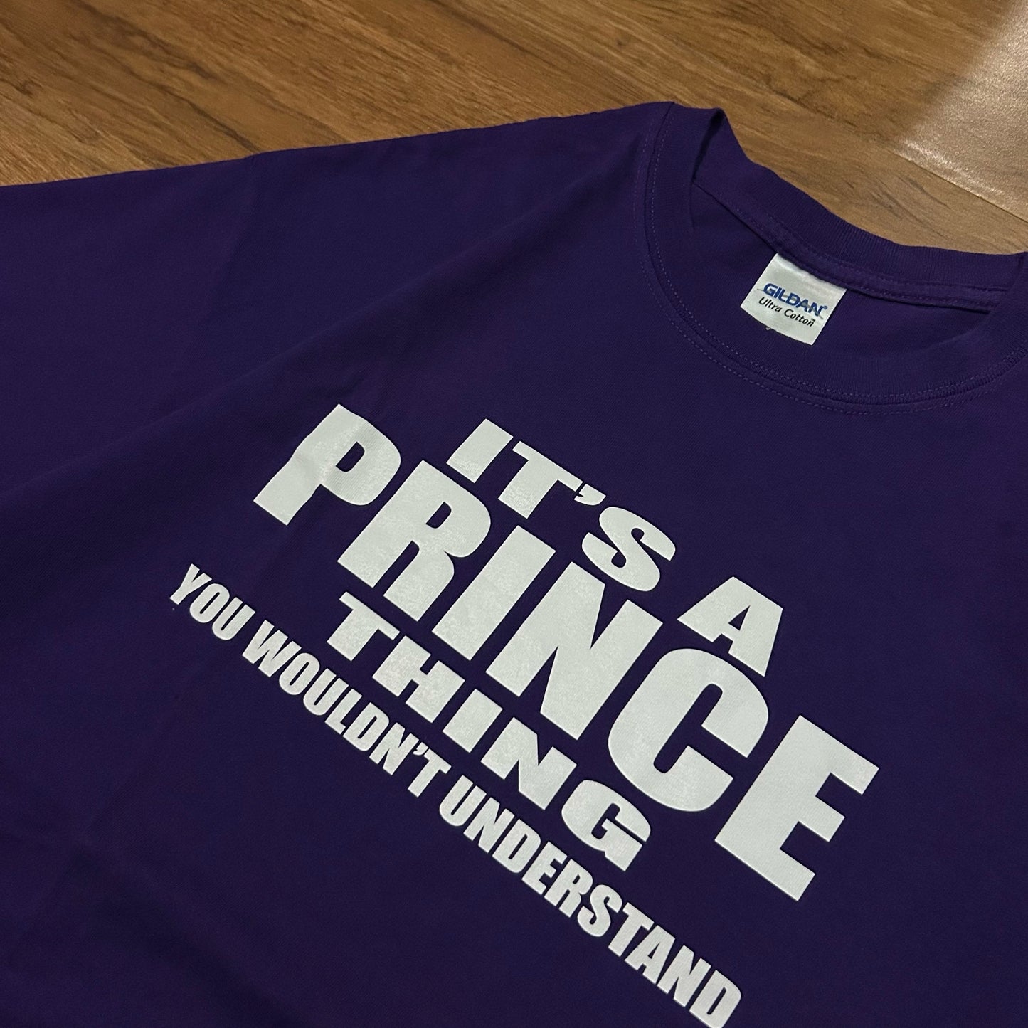 (XL) Vintage It's A Prince Thing Rock Purple T-Shirt