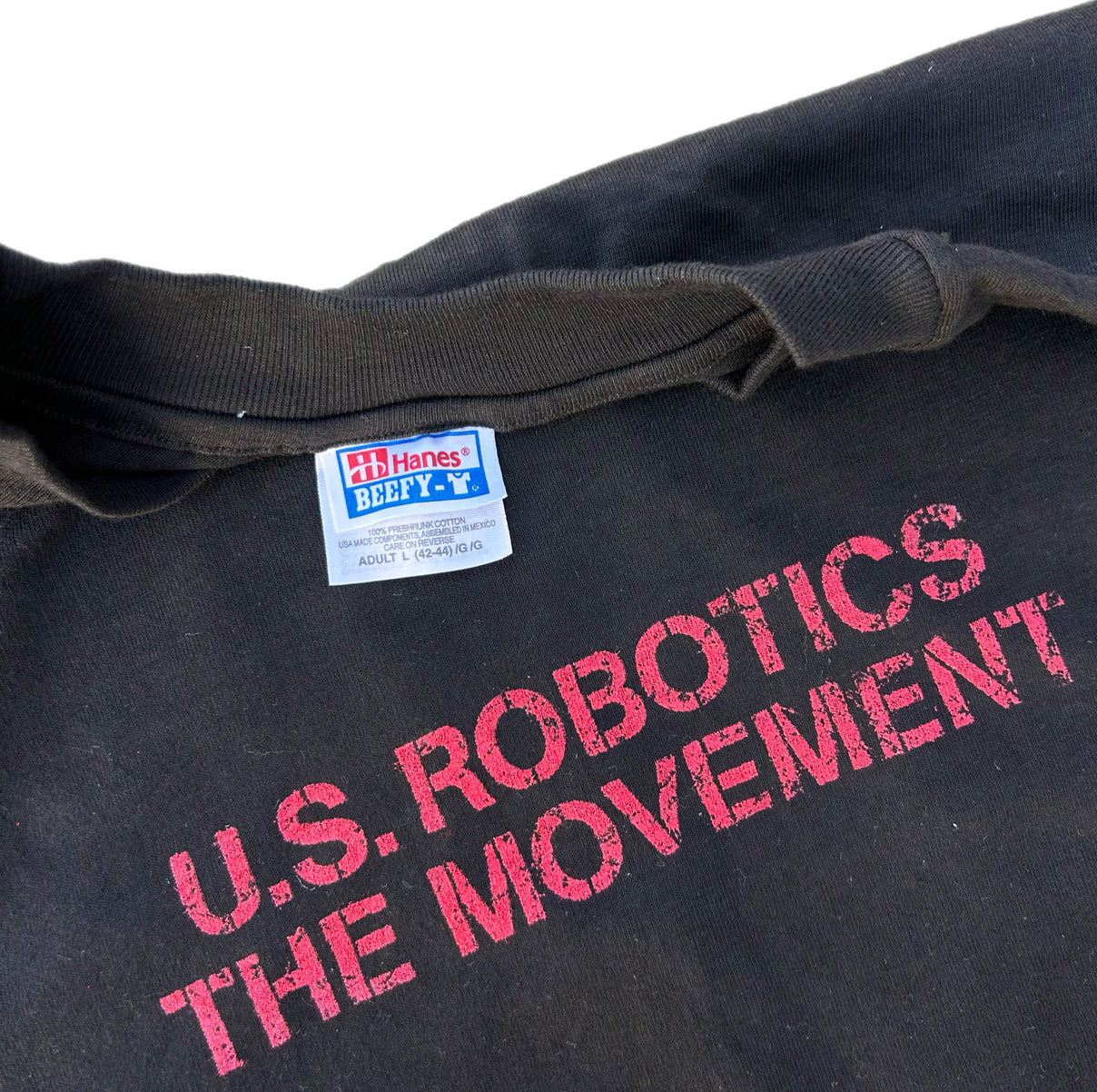 (L) Vintage U.S Robotics 'The Movement' Shirt