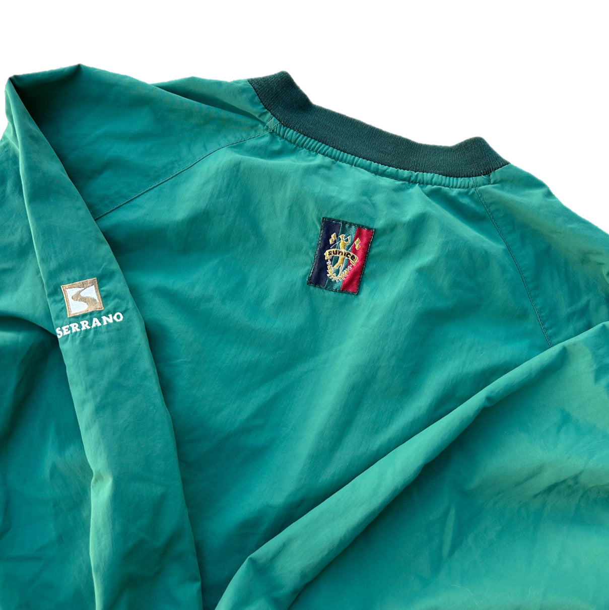(S) Vintage Green Sunice Golf Pullover