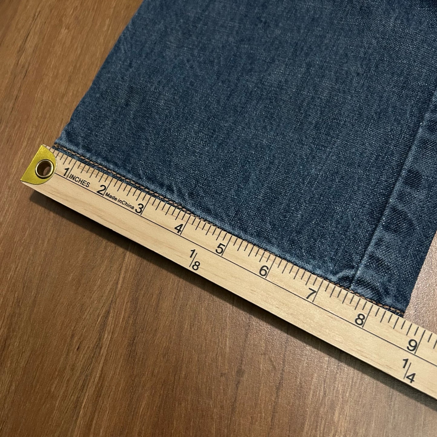 (34) Y2K Lapco FR Dark Wash Denim Jeans