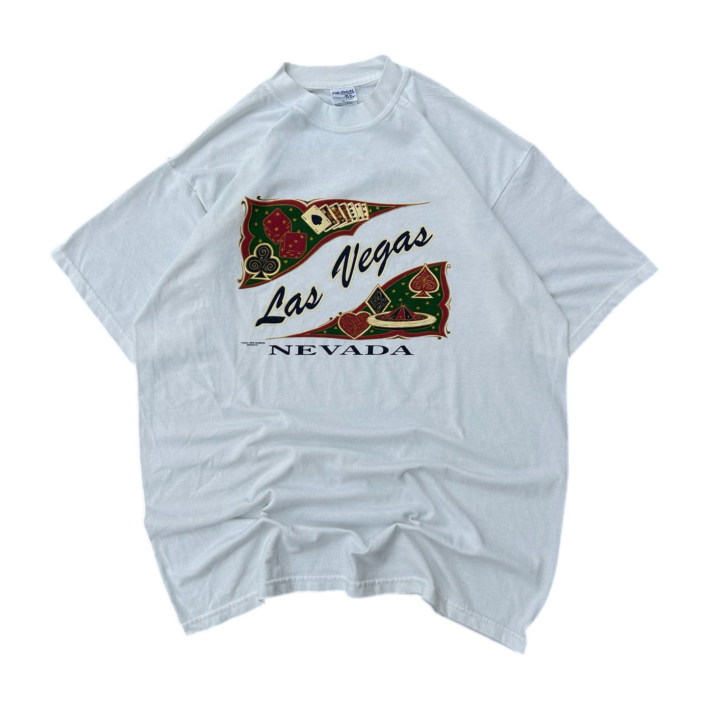 (XL) Vintage Las Vegas Gambling Shirt