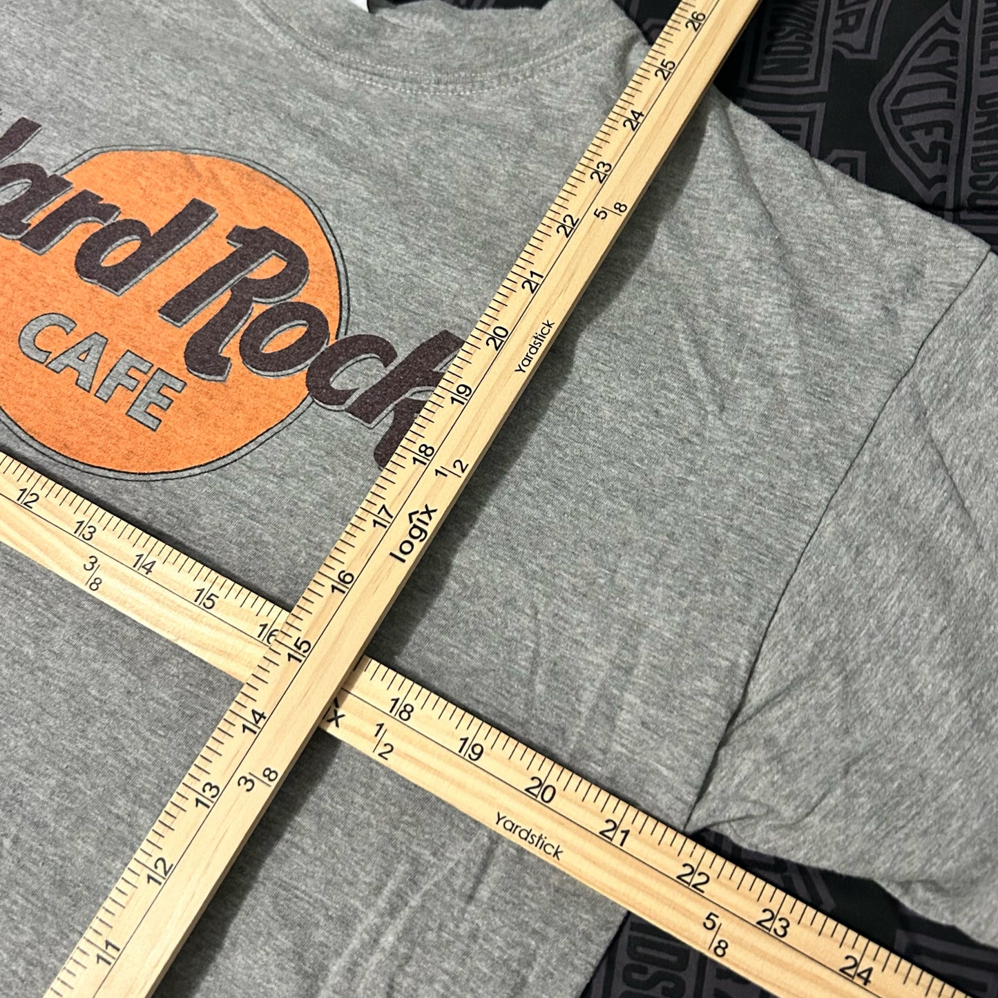 (L) Vintage Hard Rock Cafe Venezia Italy Heather Gray T-Shirt