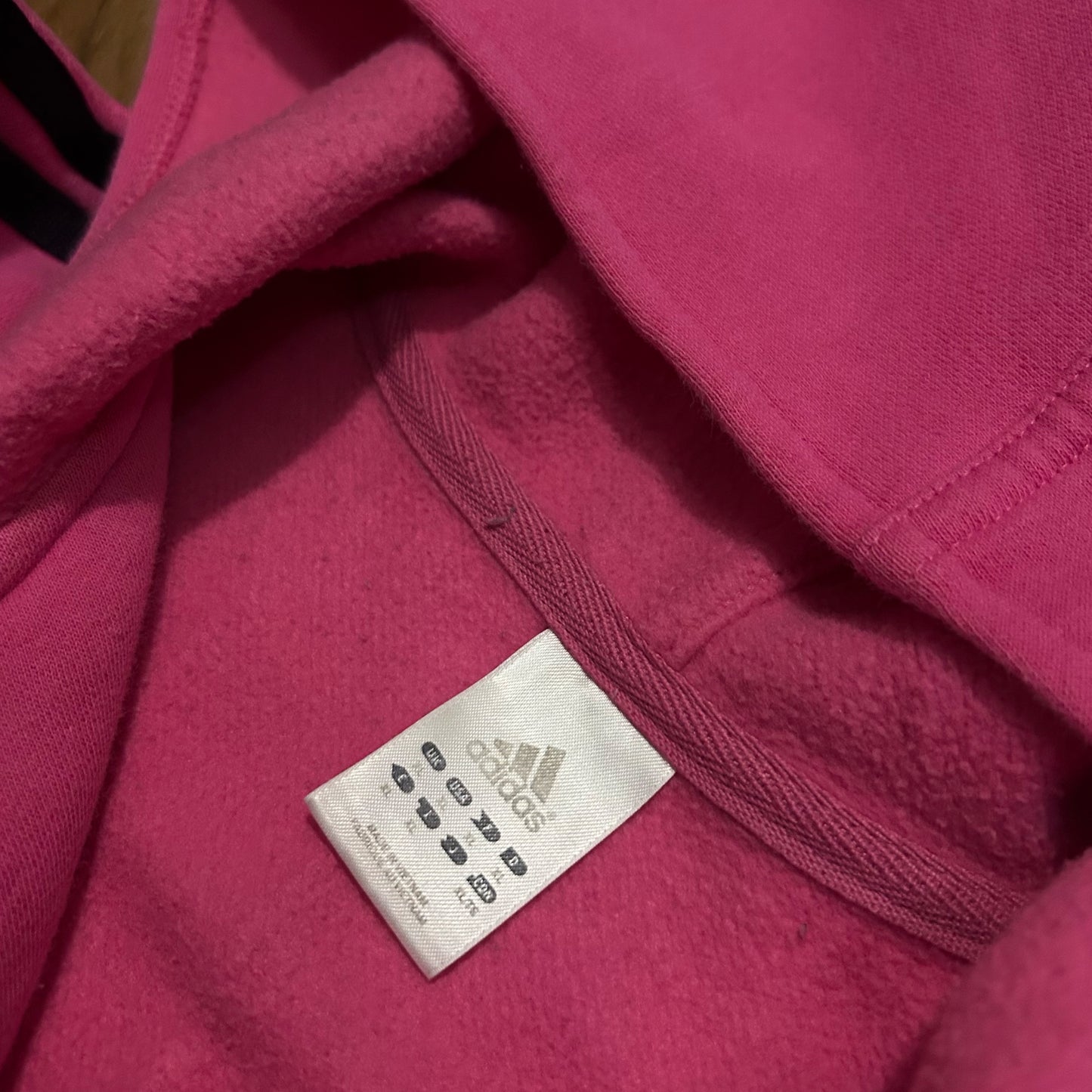 (Women XL) Adidas Sportswear Soccer Pink Pullover Hoodie