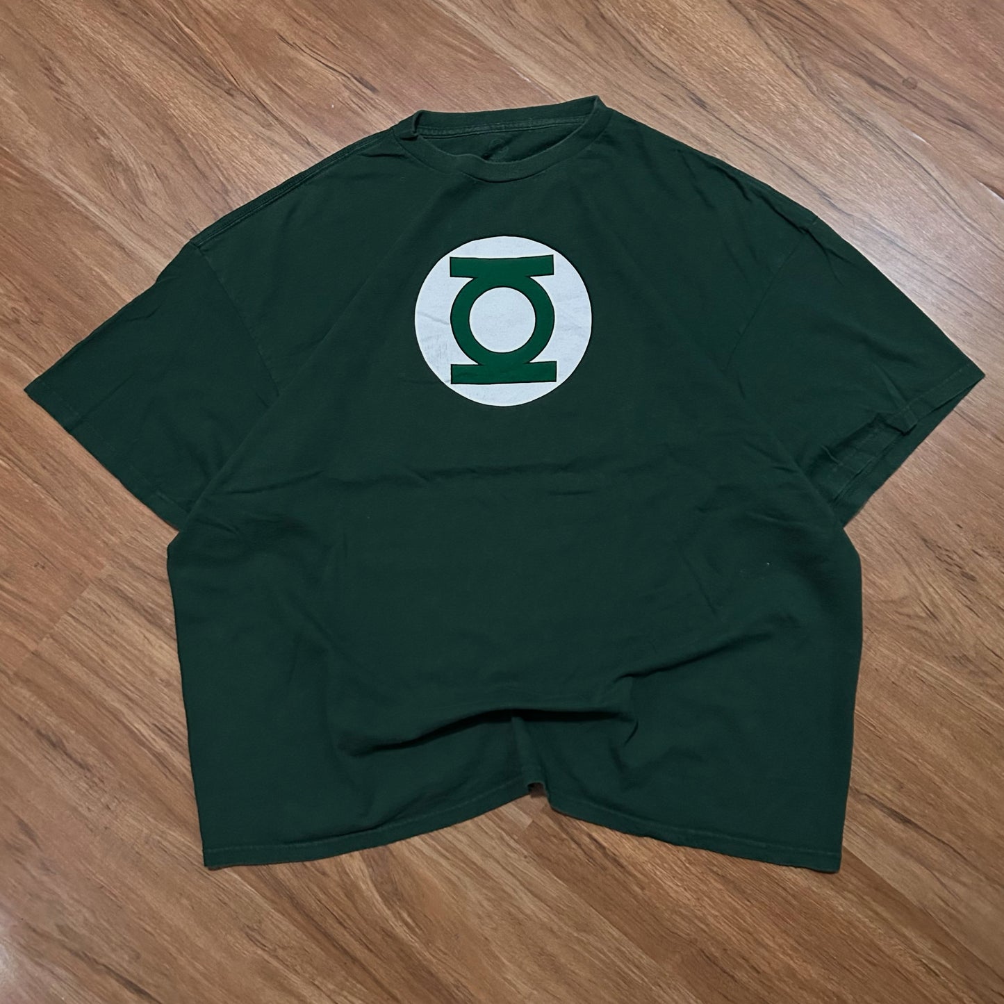(XXL) DC Comics Green Lantern Symbol Logo Graphic T-Shirt