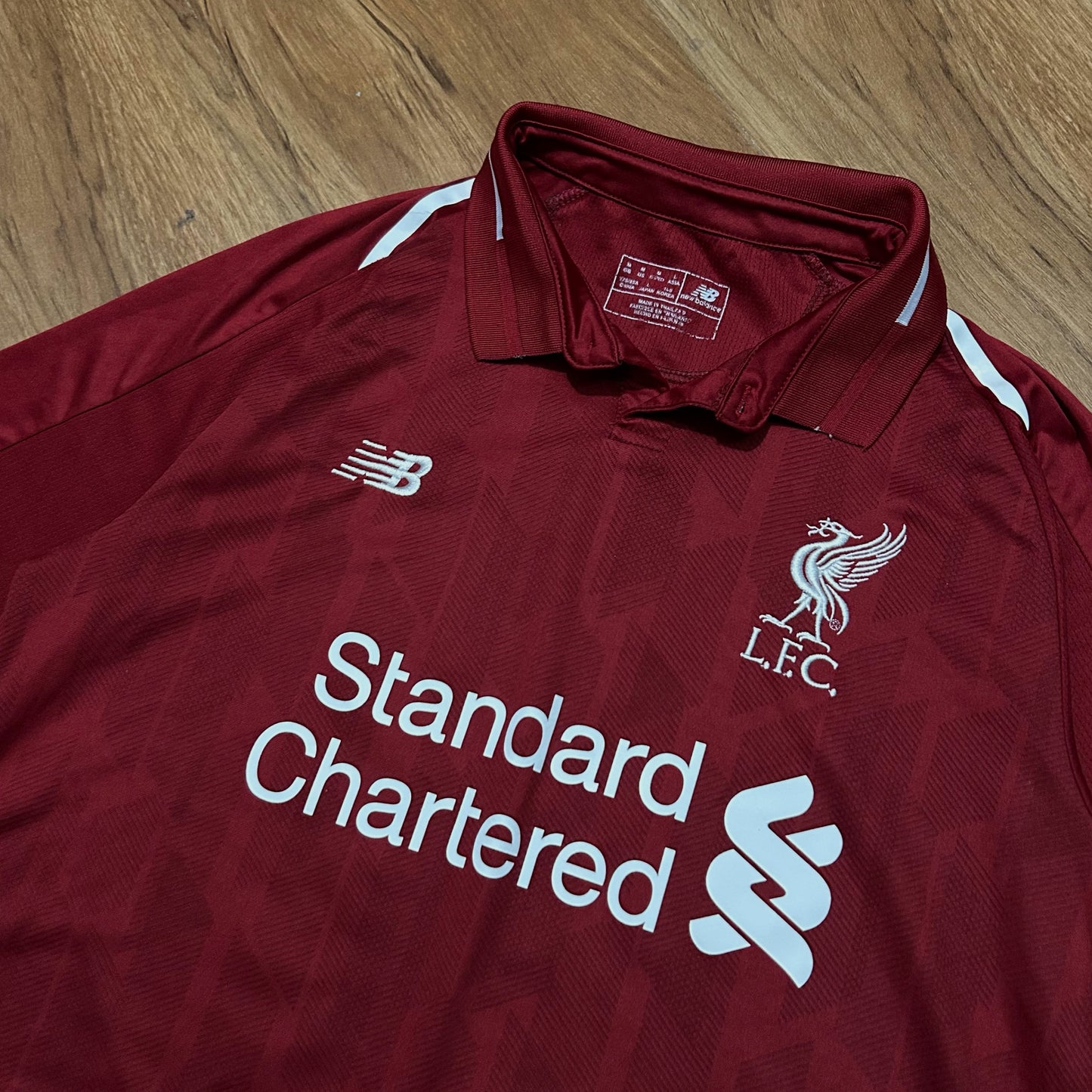 (M) New Balance Liverpool FC 18-19' Mohamed Salah Soccer Jersey