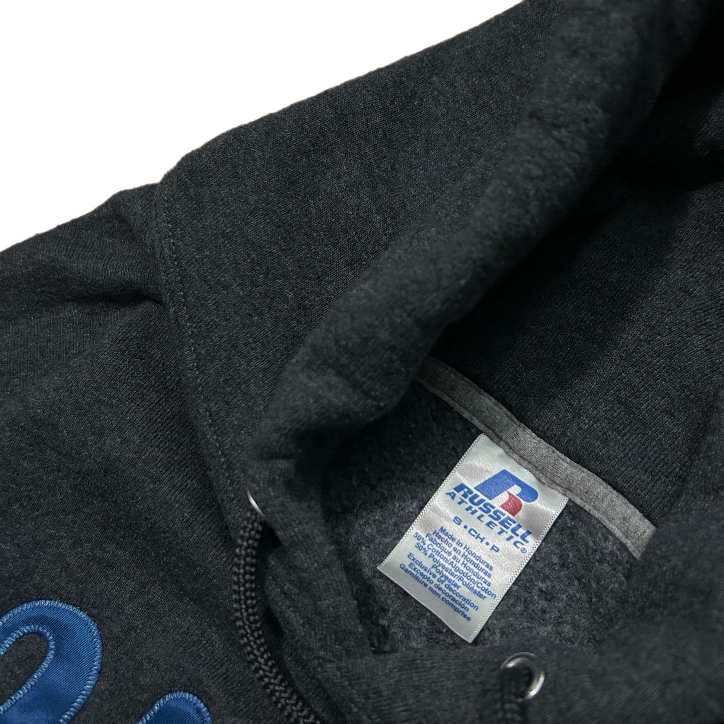 (S) Russell Athletics UCLA Embroidered Grey Pullover Hoodie