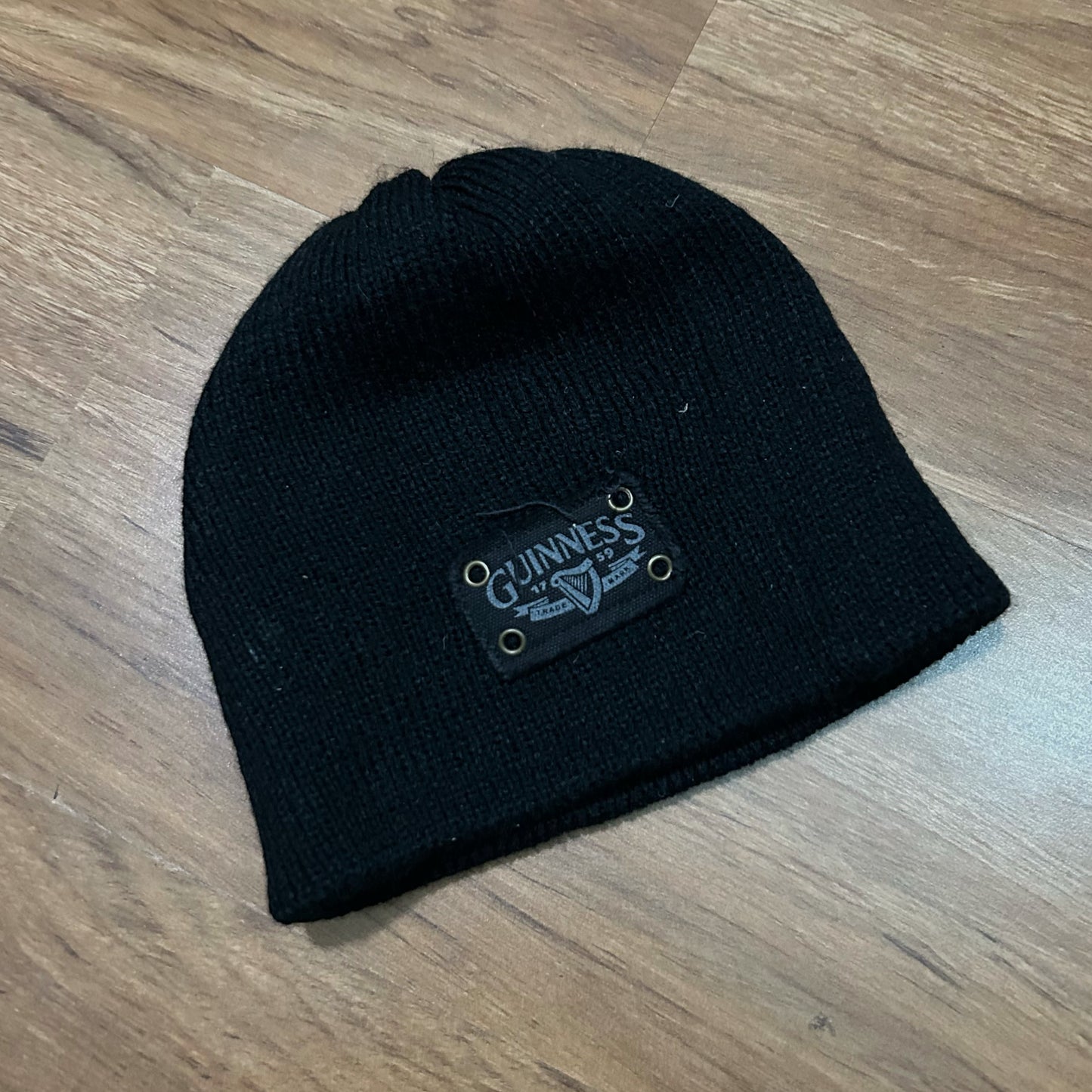 (OS) Guinness Black Label Black Beanie