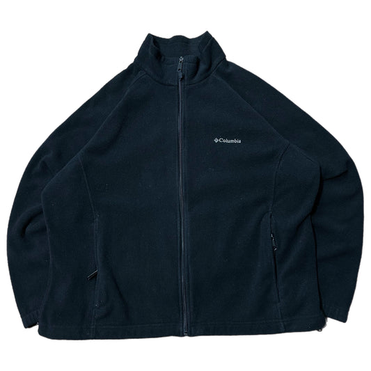 (XL) Columbia Fleece Black Zip