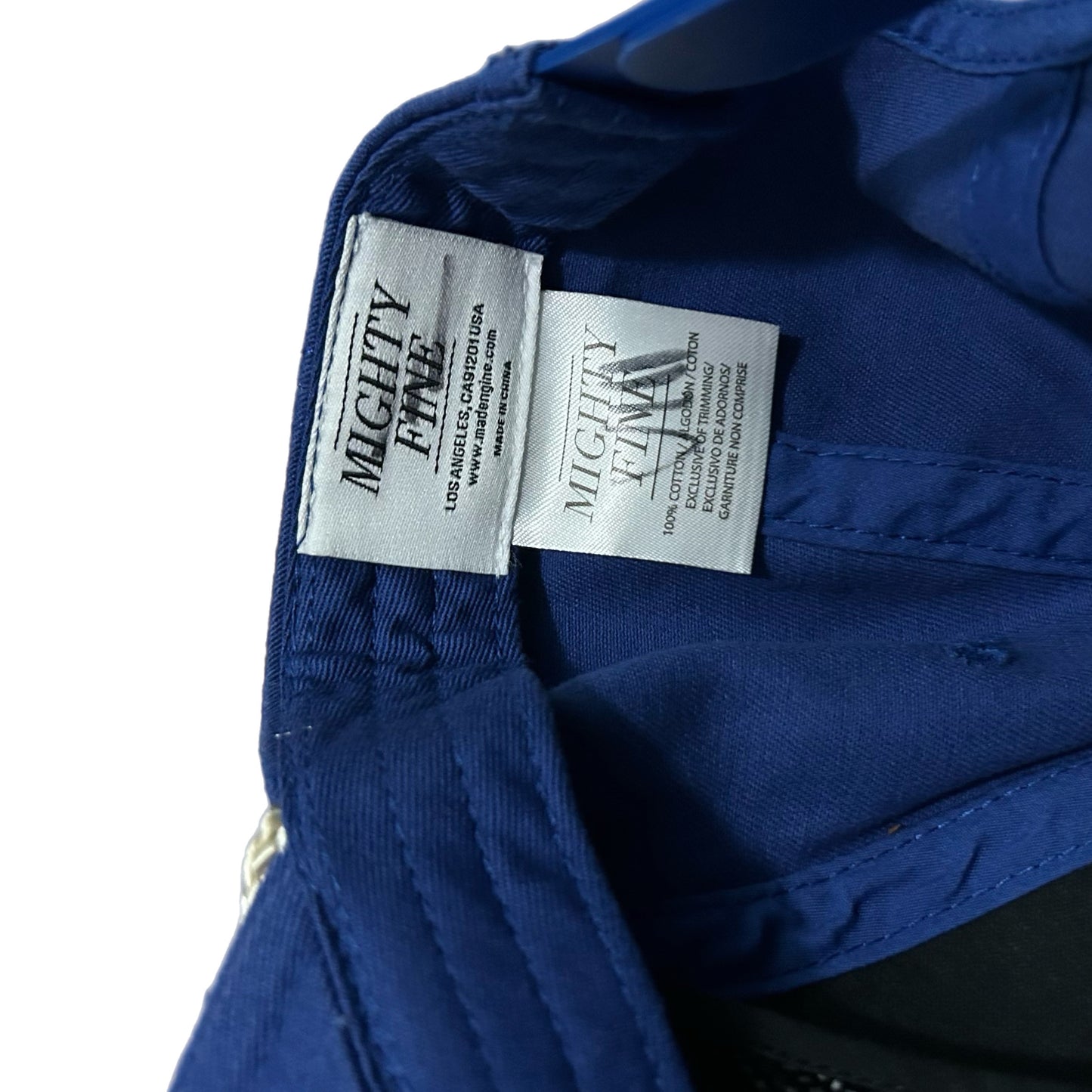 (OS) Vintage Blue USA Rope Snapback Hat