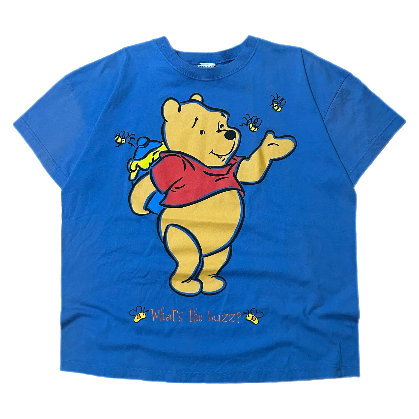 (XL) Vintage Disney Winnie The Pooh Buzz Blue T-Shirt