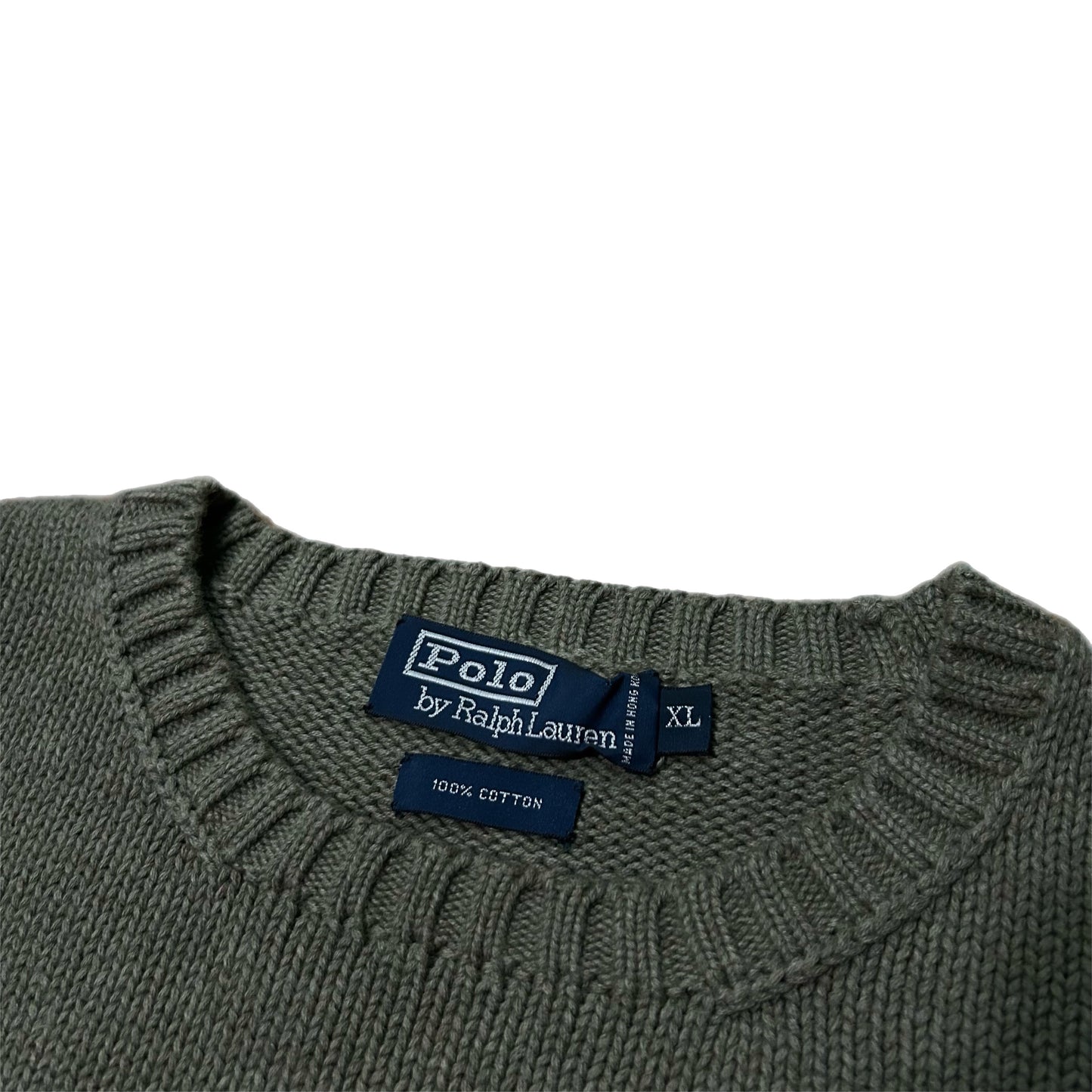 (XL) Vintage Ralph Lauren Polo Knit Crewneck