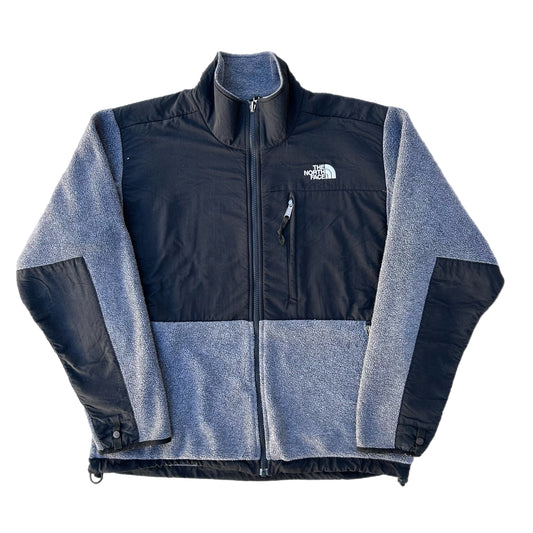 (M) The North Face Gray Fleece Zip-Up