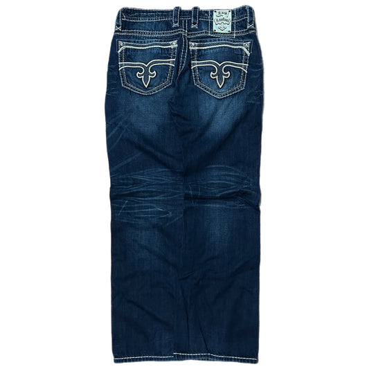 (33) Vintage Rock Revival Tristan Boot Cut Jeans