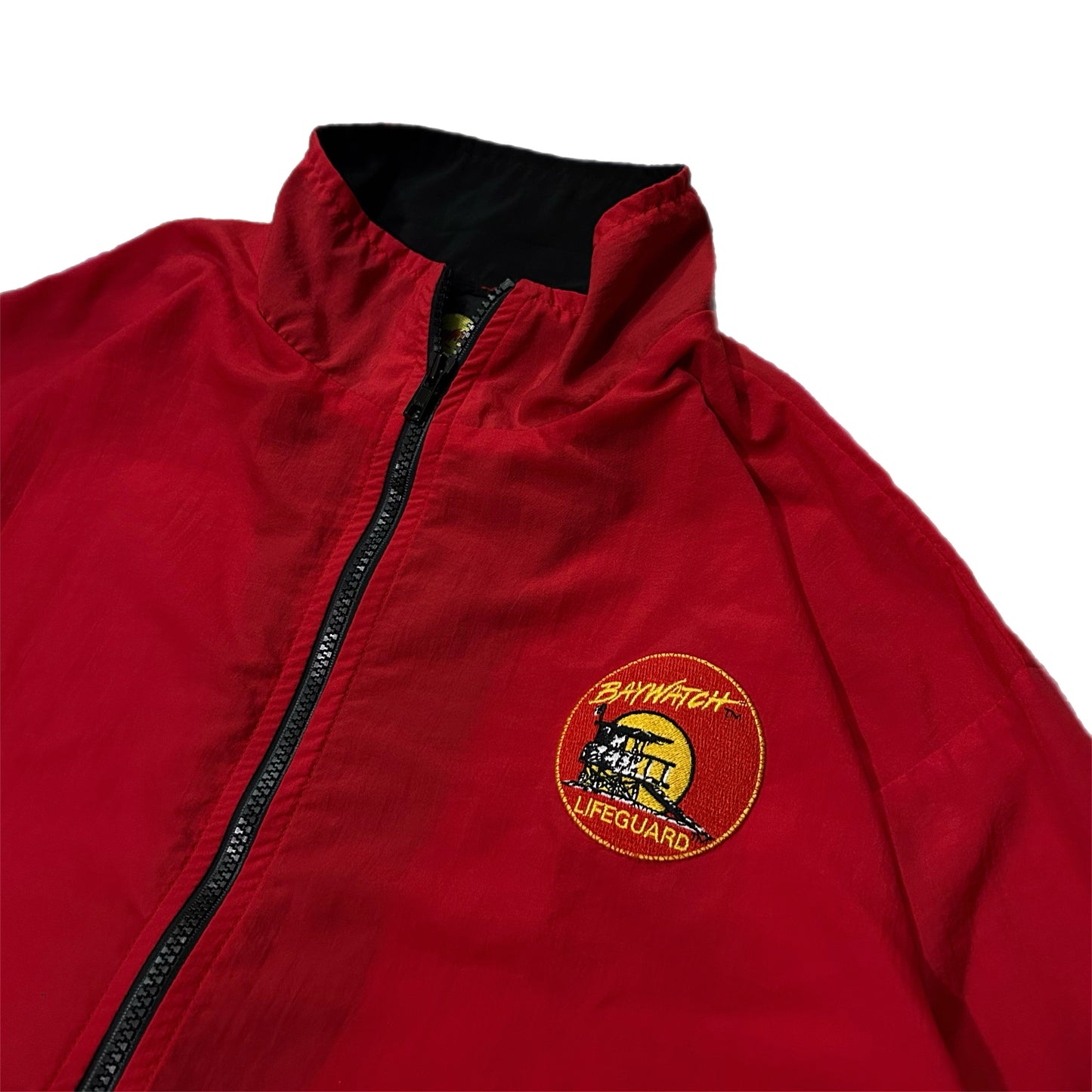 (XL) 1996 Baywatch Lifeguard Movie Promo Windbreaker
