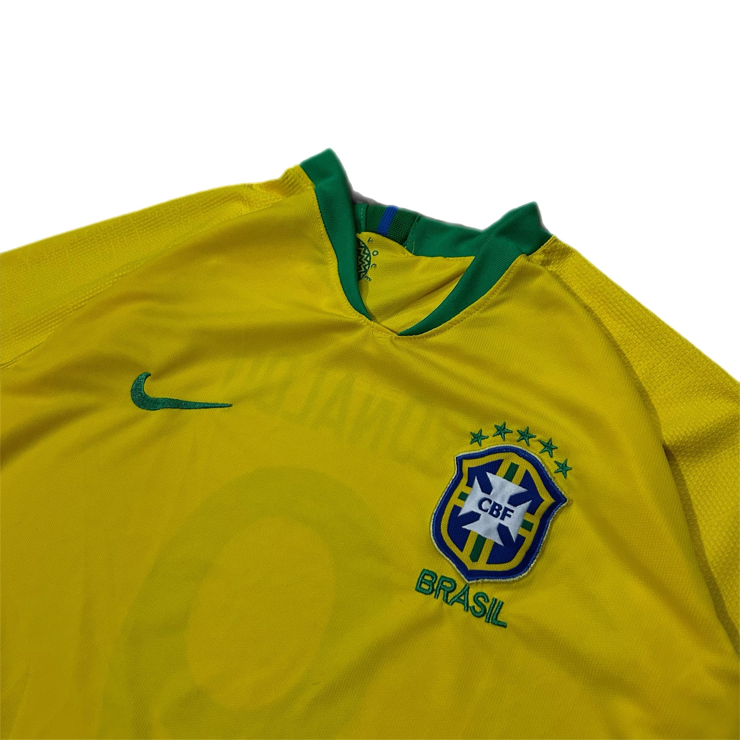(S) Nike Brazil Cristiano Ronaldo #9 Soccer Jersey