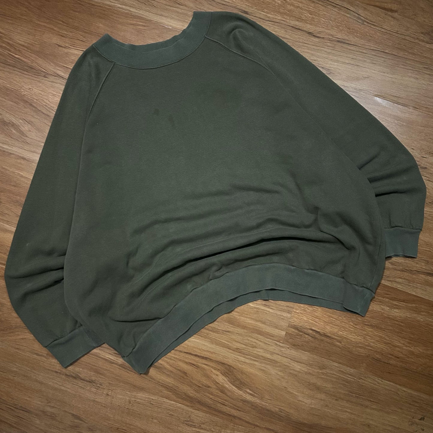 (XL) GAP Oversized Military Green Pullover Crewneck