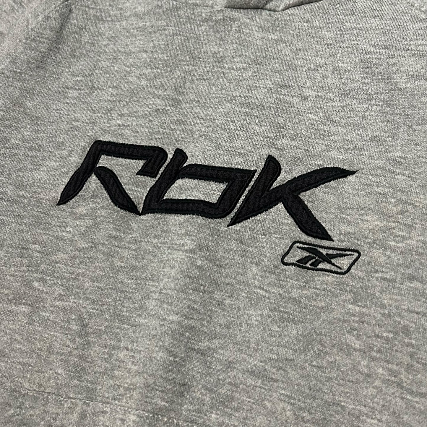 (M) Y2K Reebok Grey Hoodie