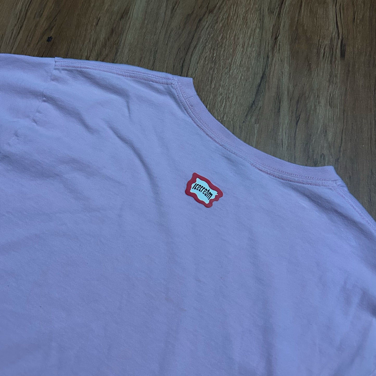 (XL) Retro Ice Cream Cookie SS Pink Nectar T-Shirt