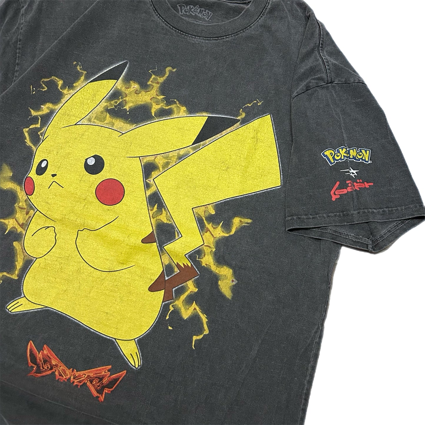 (M) Pokemon Nintendo Pikachu Vintage Wash T-Shirt