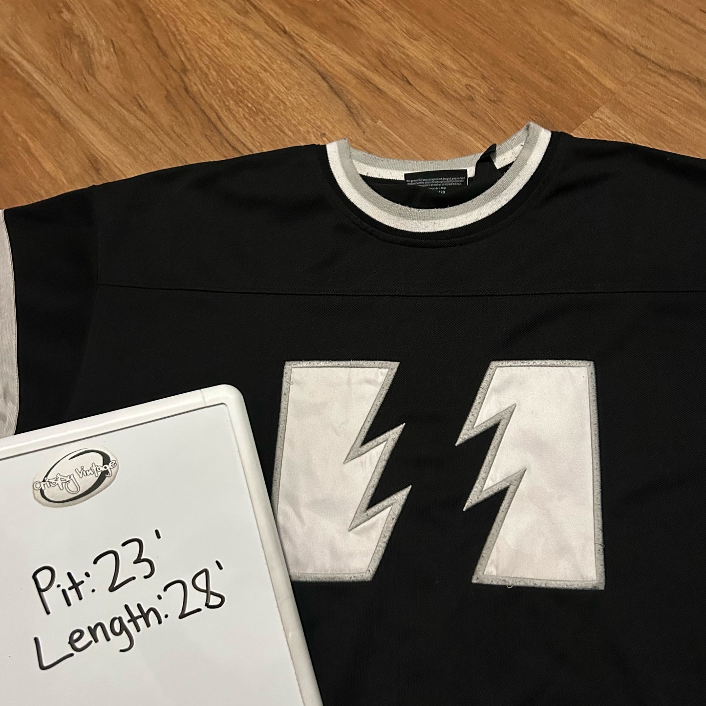 (M) The Hundreds Lightning Bolt Short Sleeve Hockey Jersey