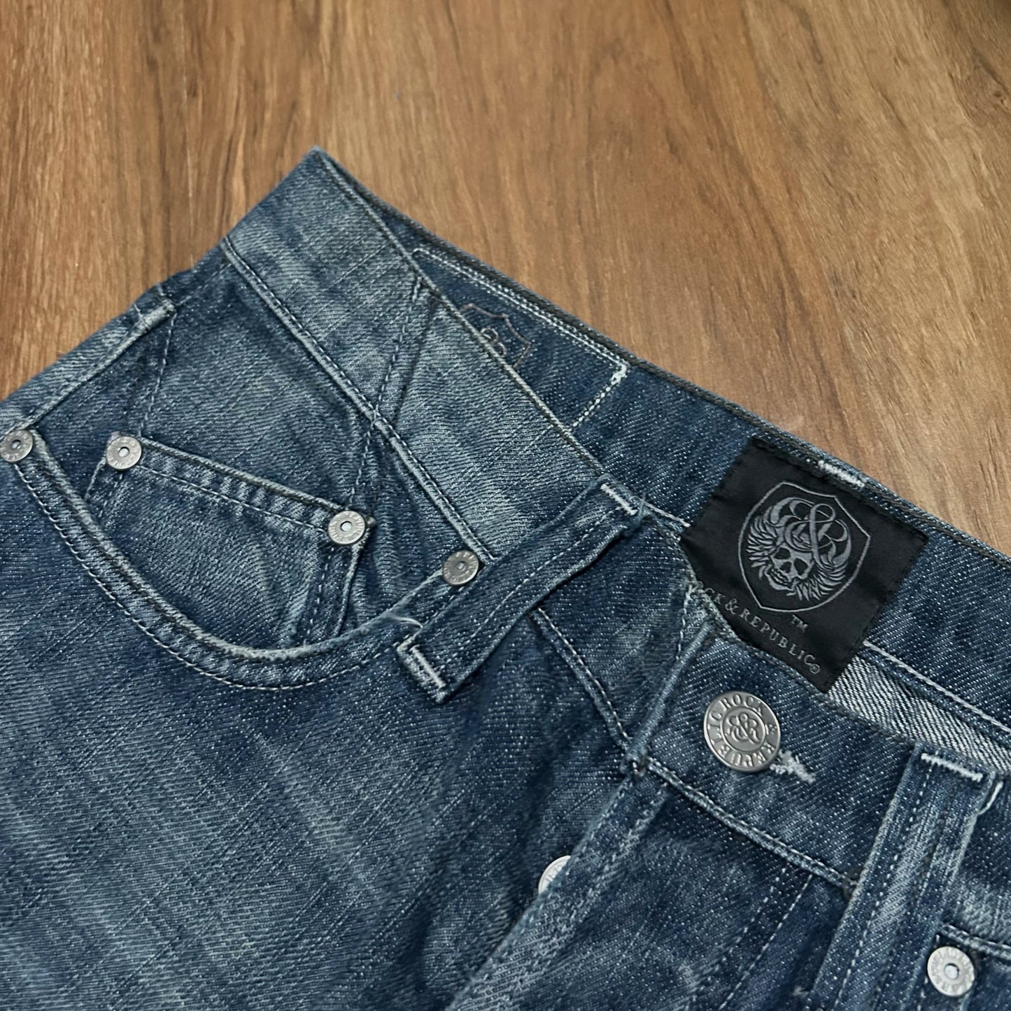 (31) Vintage Rock & Republic Bootcut Flare Jeans