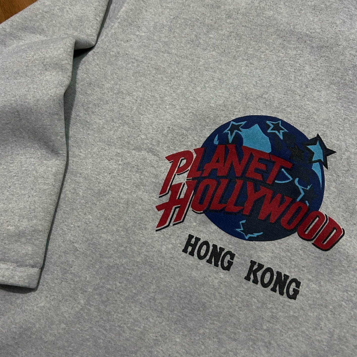 (XL) Vintage Planet Hollywood Hong Kong Reversible Zip-Up Jacket