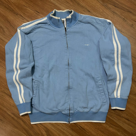 (XL) Vintage Y2K Ocean Pacific Light Blue Full Zip Jacket