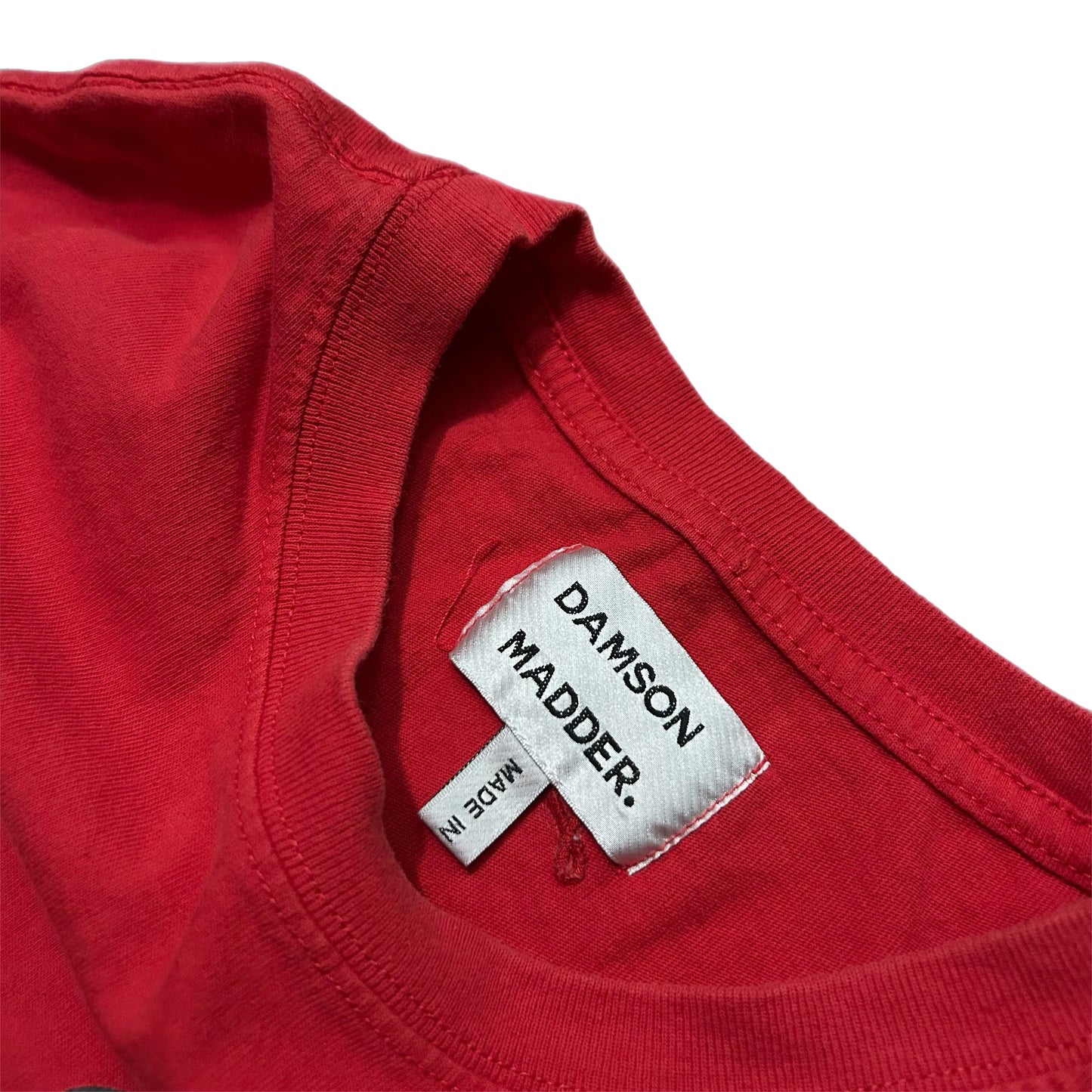 (M) Damson Madder Hot & Spicy Peppers Red T-Shirt