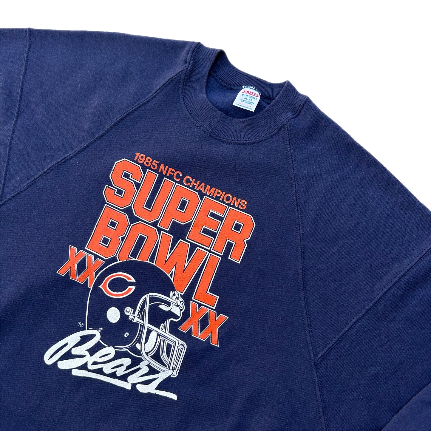 (XL) 1985 Chicago Bears Superbowl Crewneck