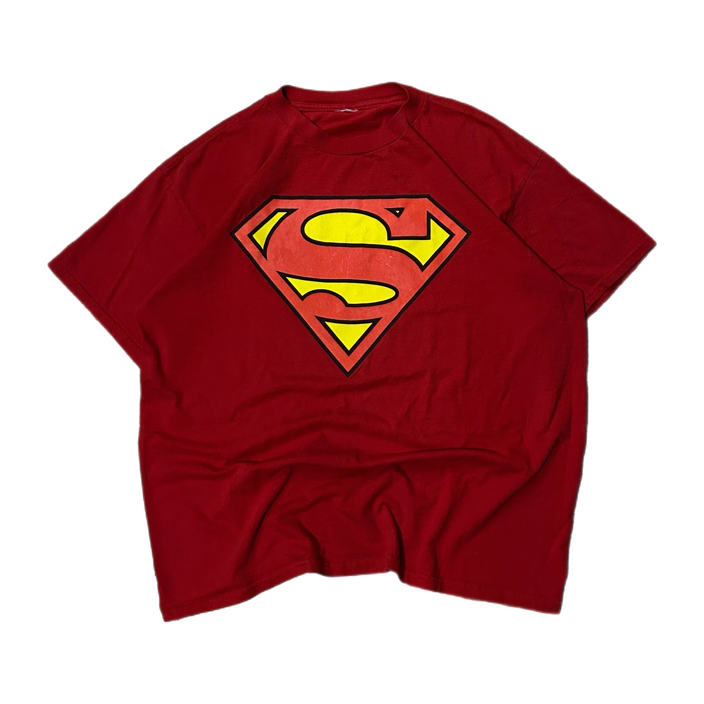 (XL) 2000s Superman Chest Emblem Shirt