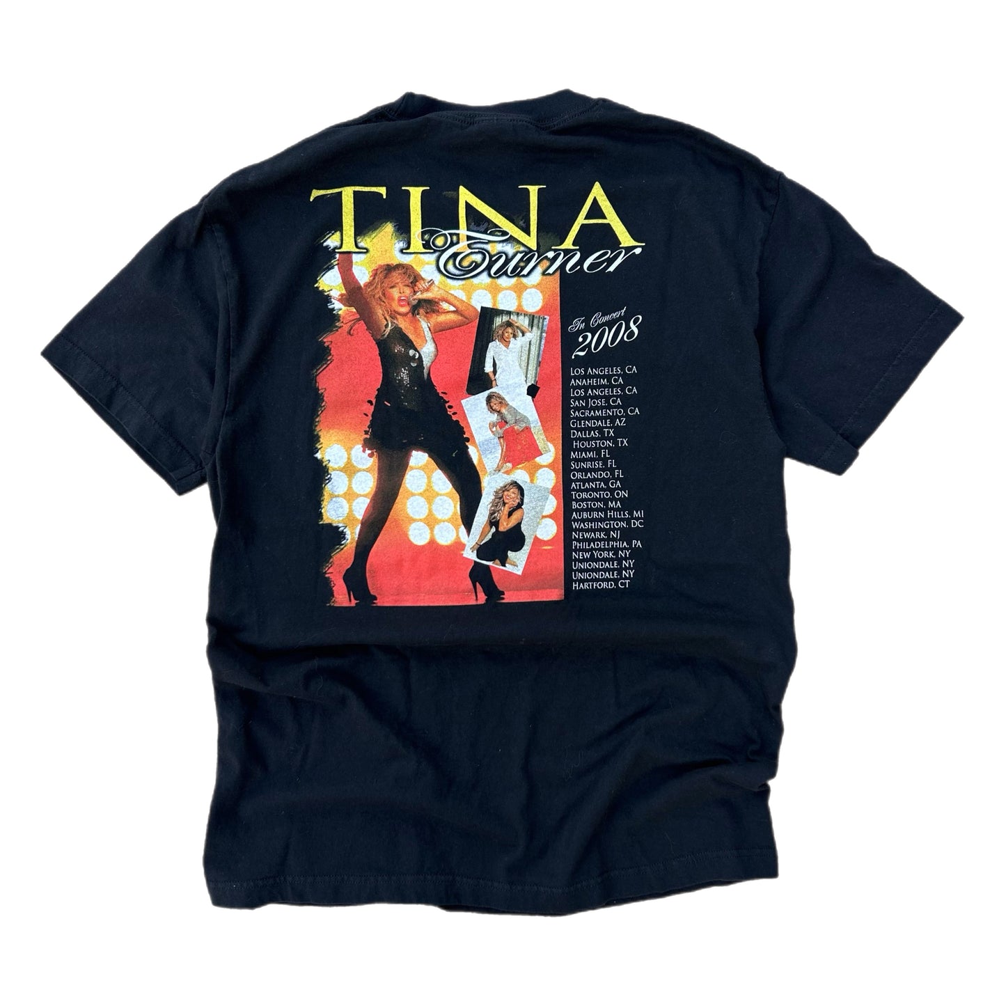 (L) 2008 Tina Turner Tour Shirt